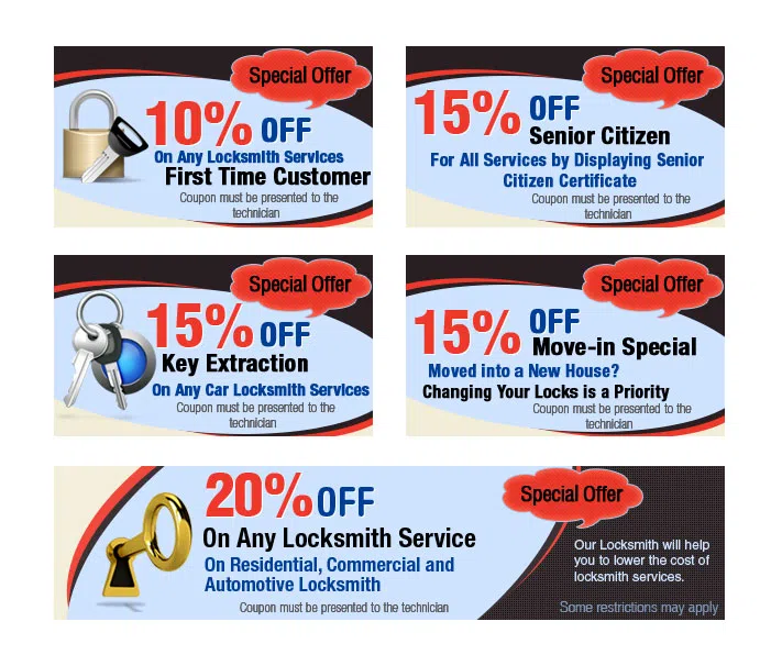 North Hollywood Emergency Locksmith North Hollywood, CA 818-746-9040 - coupon2-set-five